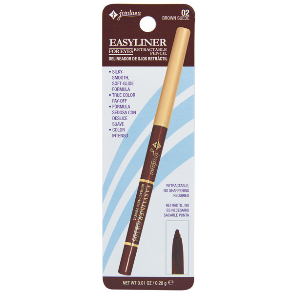 JORDANA Easyliner Retractable Eye Liner Pencil 02 Brown Suede 0.01