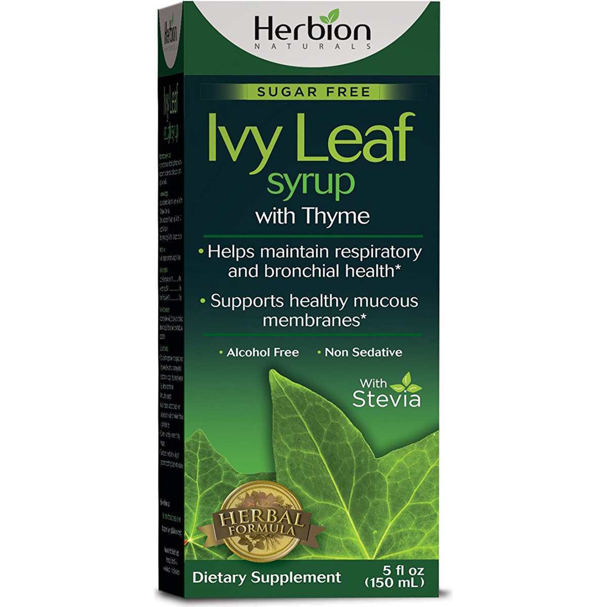 HERBION Ivy Leaf Cough Syrup with Thyme 5 fl. oz. (150 ml
