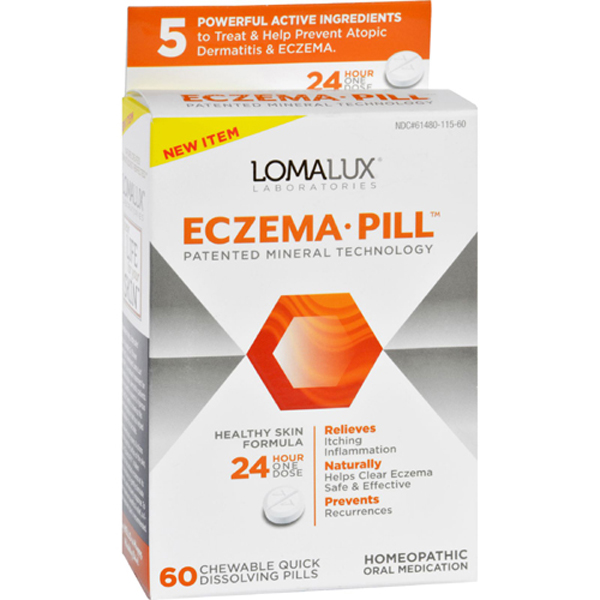 LOMA LUX Eczema Pill Quick Dissolve Chewables 60 Quick Dissolve