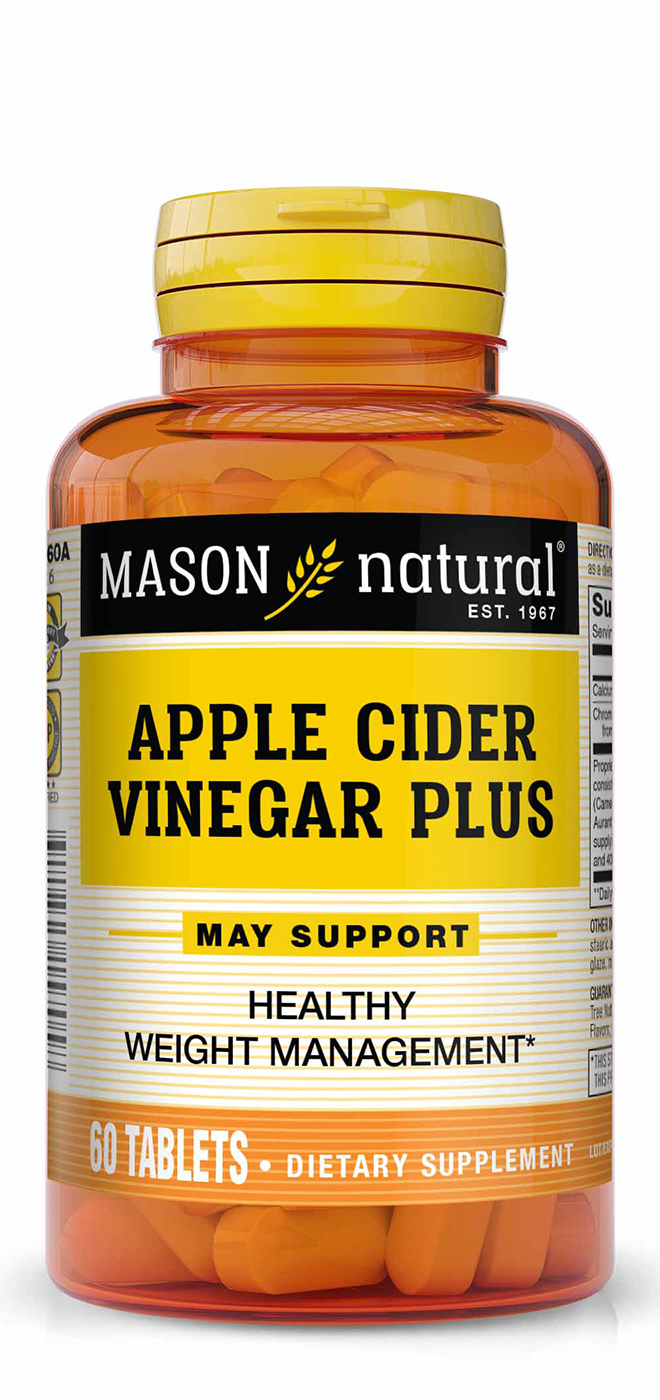 MASON Apple Cider Vinegar Plus ECGC 60 Tablets 311845157058 eBay