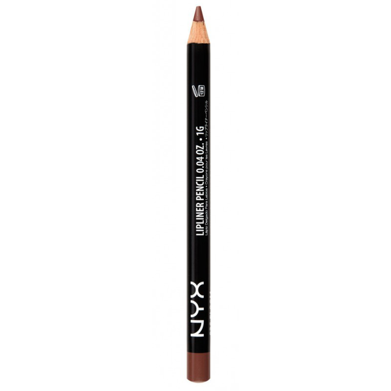 NYX Slim Lip Liner Pencil Nutmeg 0.04 oz. (1.2 g) eBay