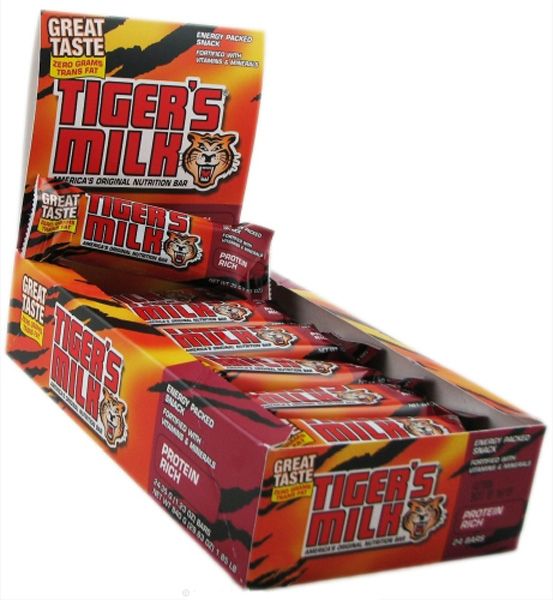 Tigers Milk Original Protein Rich Nutrition Bar Bars 16 Vitamins 24 x 1.25 oz 74345103726 eBay