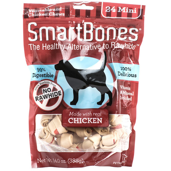 Smart Bones Chicken Chews The Healthy Alternative to Rawhide For Dog 24 Bones eBay