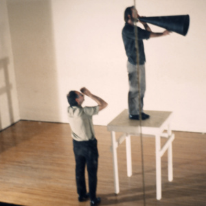 Local Distraction, 1983, Memphis, YMCA, multimedia performance, photo slide 03