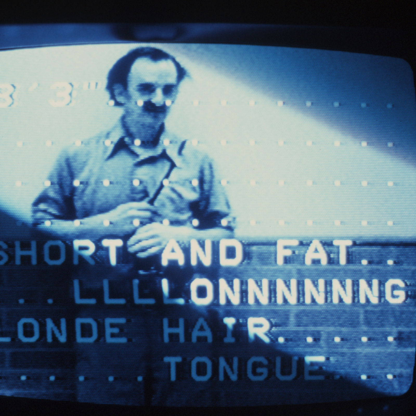 Appearance - some semblance, 1980-81, Memphis, Memphis College of Art, video still, photo slide 05