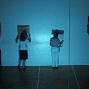 Local Distraction, 1983, Memphis, YMCA, multimedia performance, photo slide 09