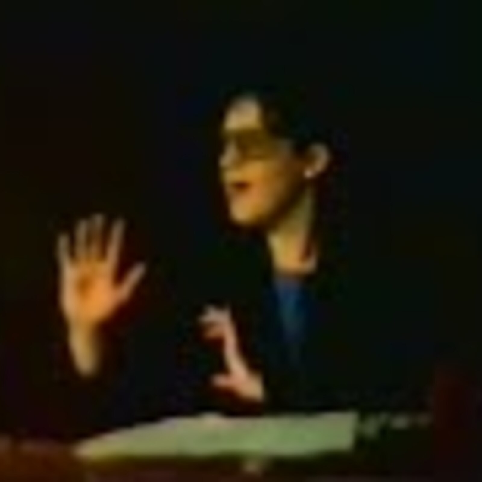 Physical Vision, performance study, 1990, Chicago Academy for the Arts, video documentation