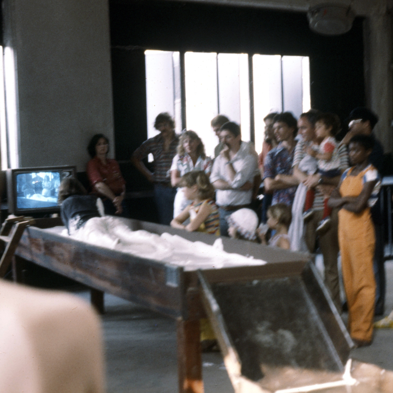 ABDK, 1980, Memphis, UpFront, performance installation, photo slide 06