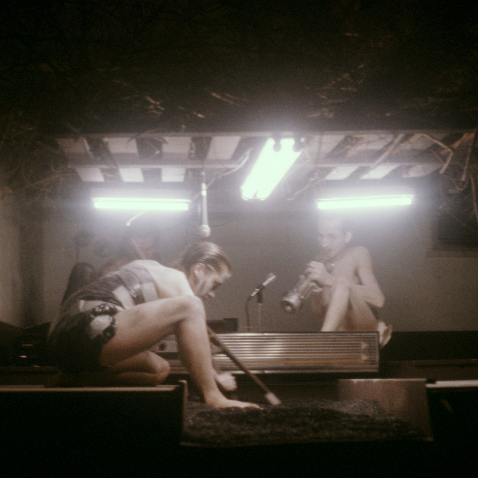 That Which is Below, 1980, Memphis, Up Front, performance installation, photo slide 04