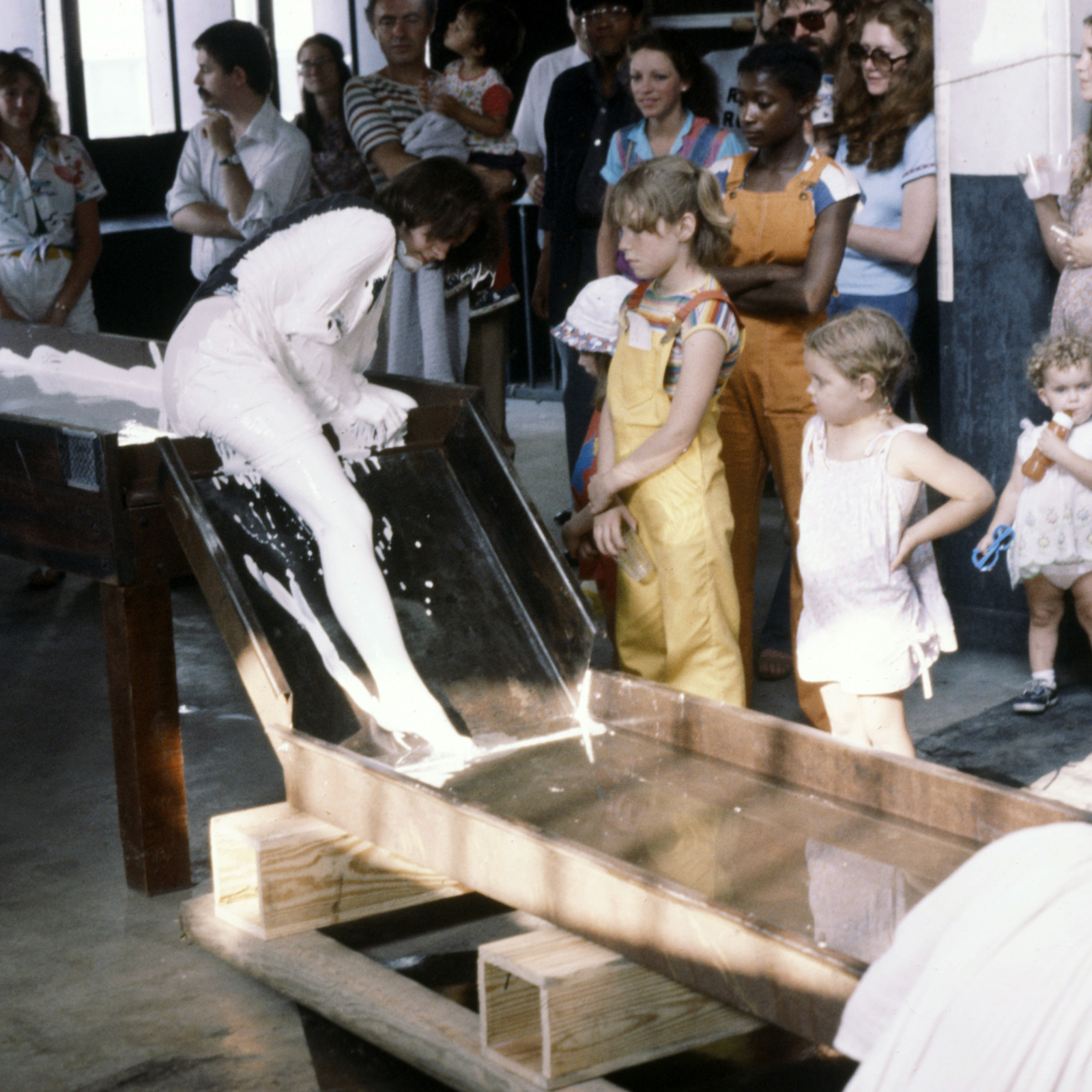 ABDK, 1980, Memphis, UpFront, performance installation, photo slide 10