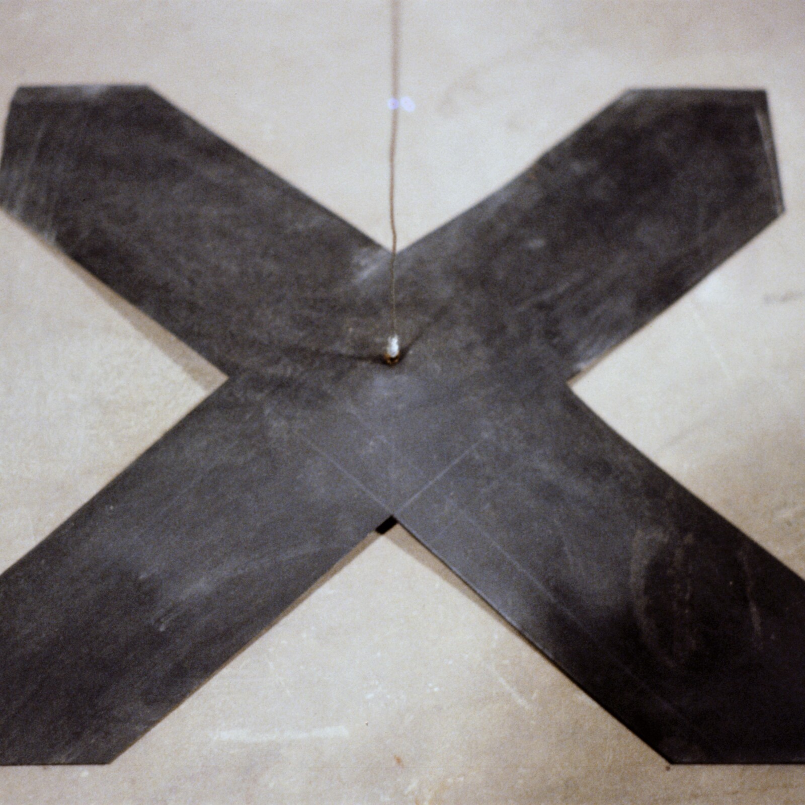 X Marks It exhibition, 1981, Memphis, Memphis College of Art, sculpture, photo slide 06