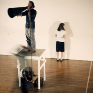 Local Distraction, 1983, Memphis, YMCA, multimedia performance, photo slide 05