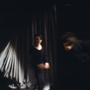 Look Back - and to begin with, 1986, Chicago, Randolph Street Gallery, multimedia performance, photo slide 02
