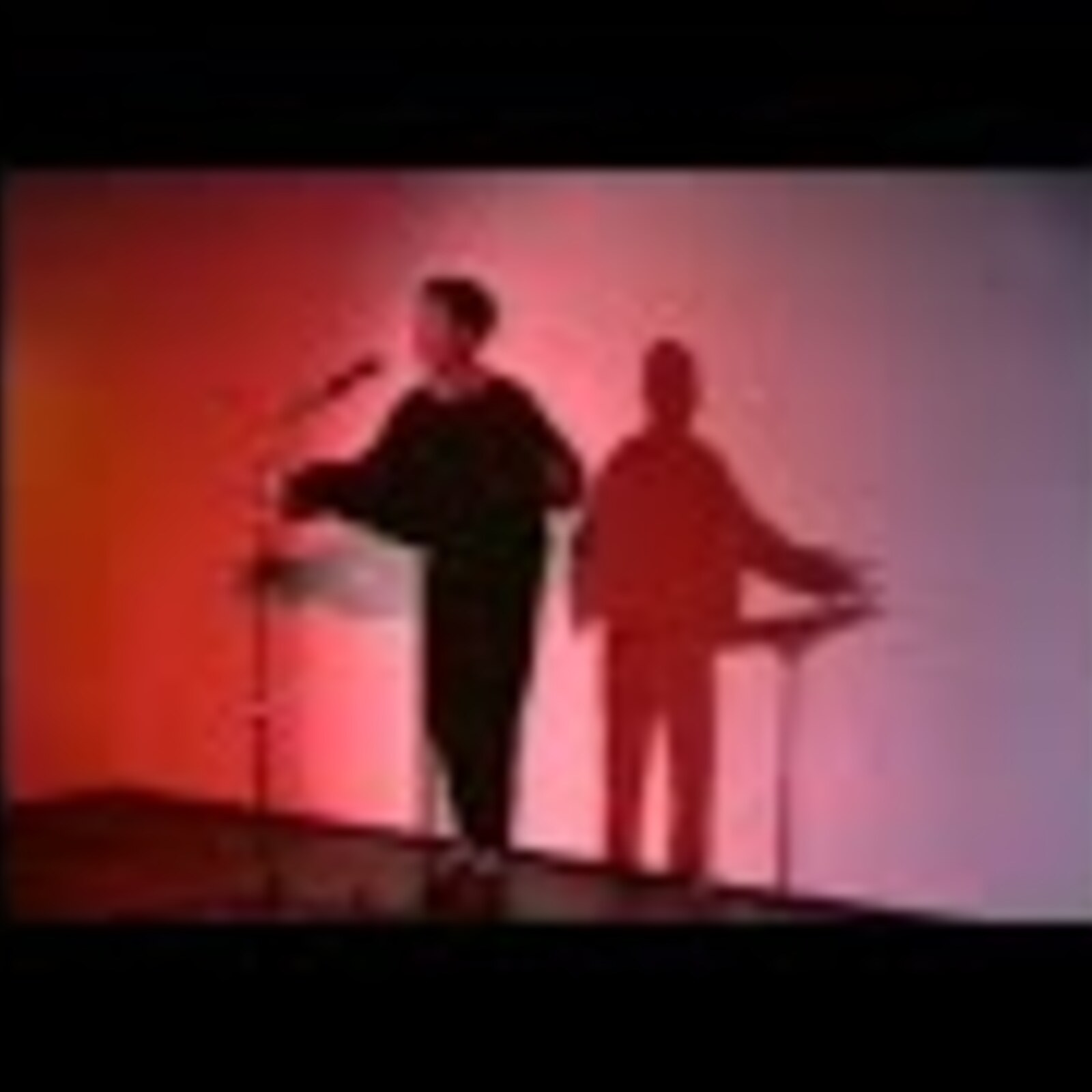 tongue, Performance Study, 1990, Chicago, Randolph Street Gallery, video documentation