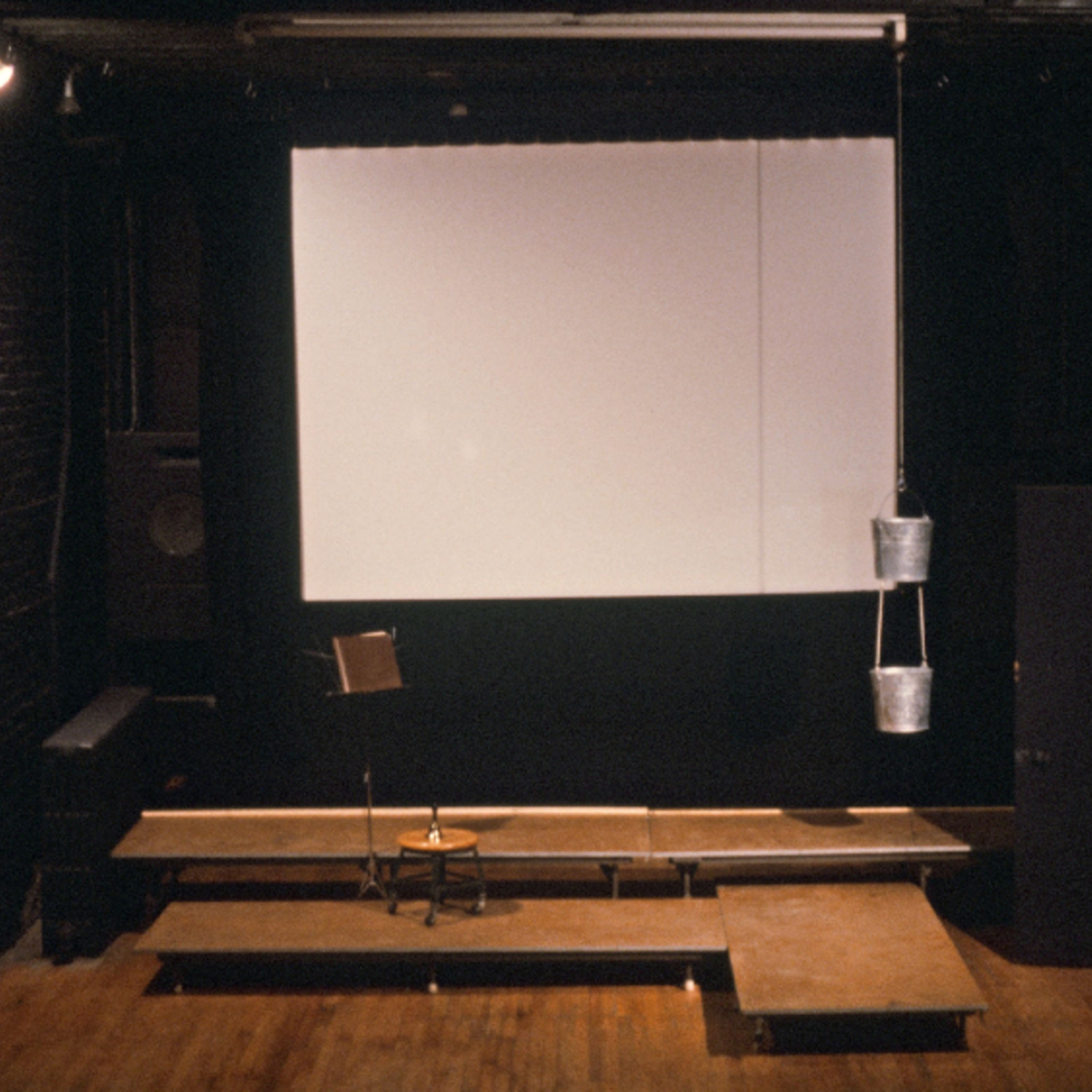 studies from a continued flow or flood, 1984, Chicago, Chicago Filmmakers, multimedia performance, photo series 01