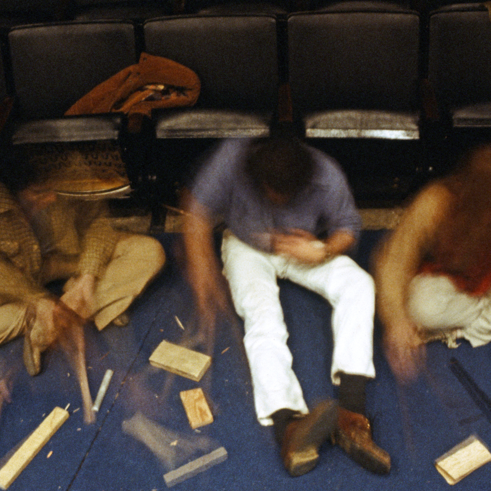 Black and White and In Between, 1981, Memphis, Memphis College of Art, multimedia performance, photo slide 05
