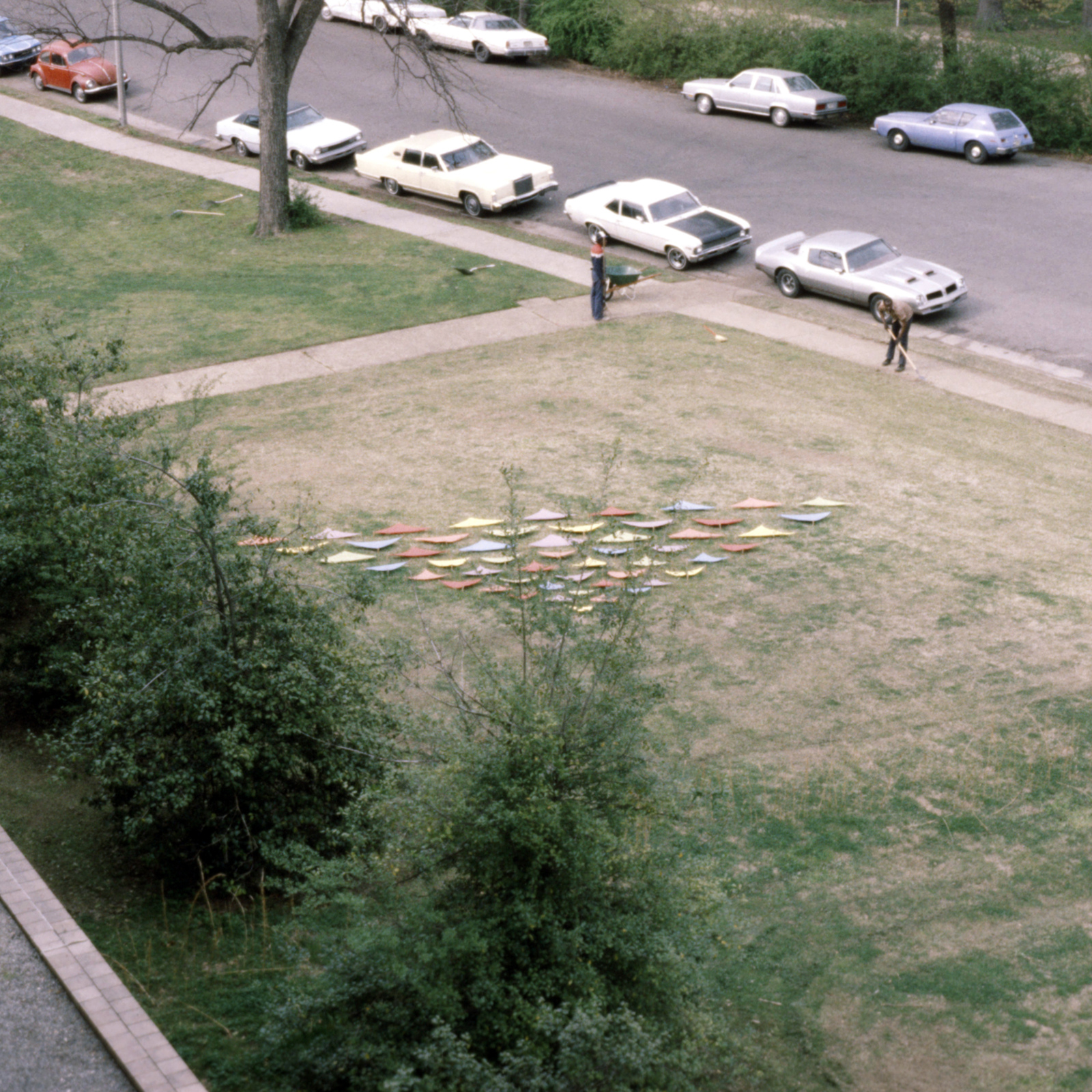 Lynn Book's Color Triangle Theory, 1980, Memphis, Memphis College of Art, sculpture, photo slide 05