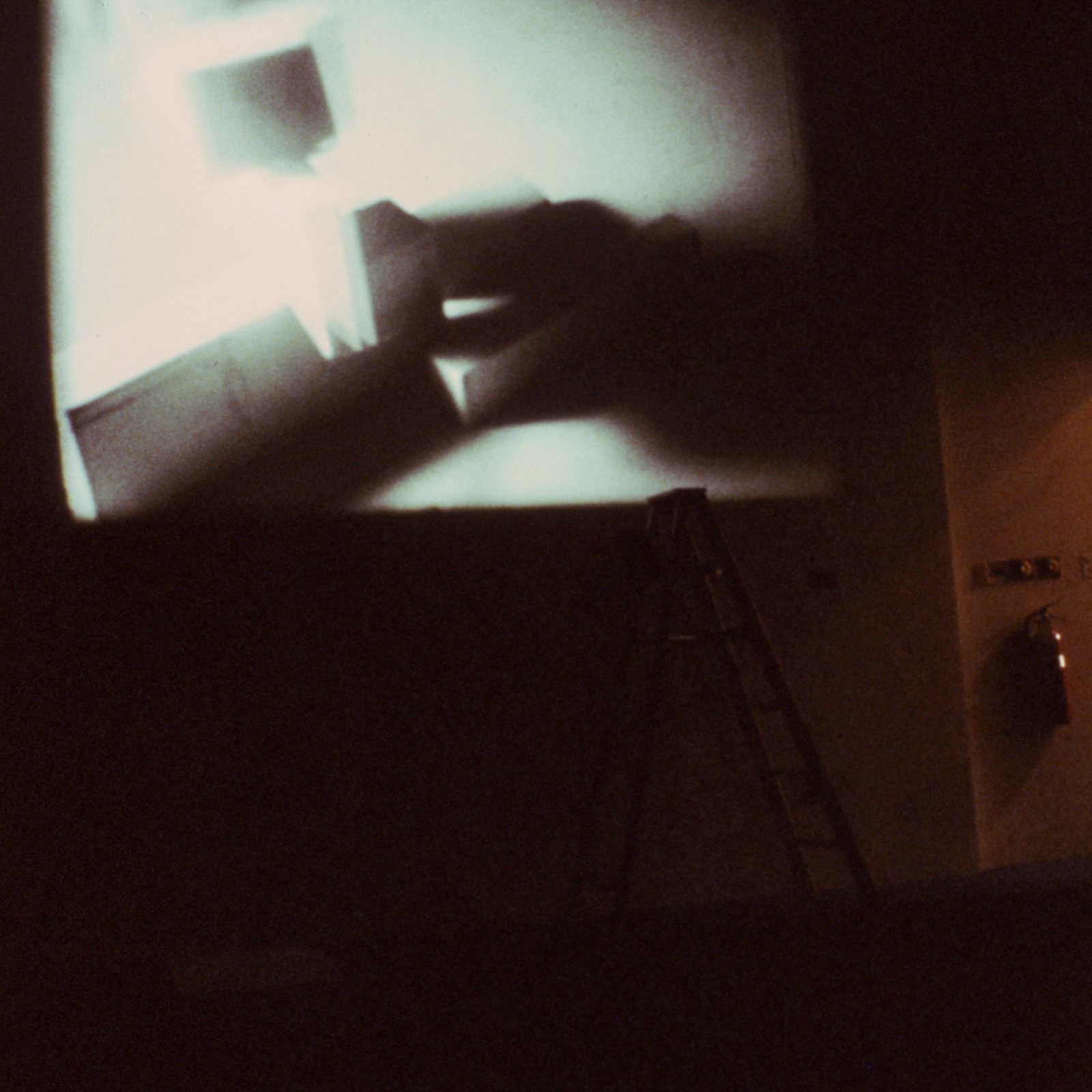 Black and White and In Between, 1981, Memphis, Memphis College of Art, multimedia performance, photo slide 02