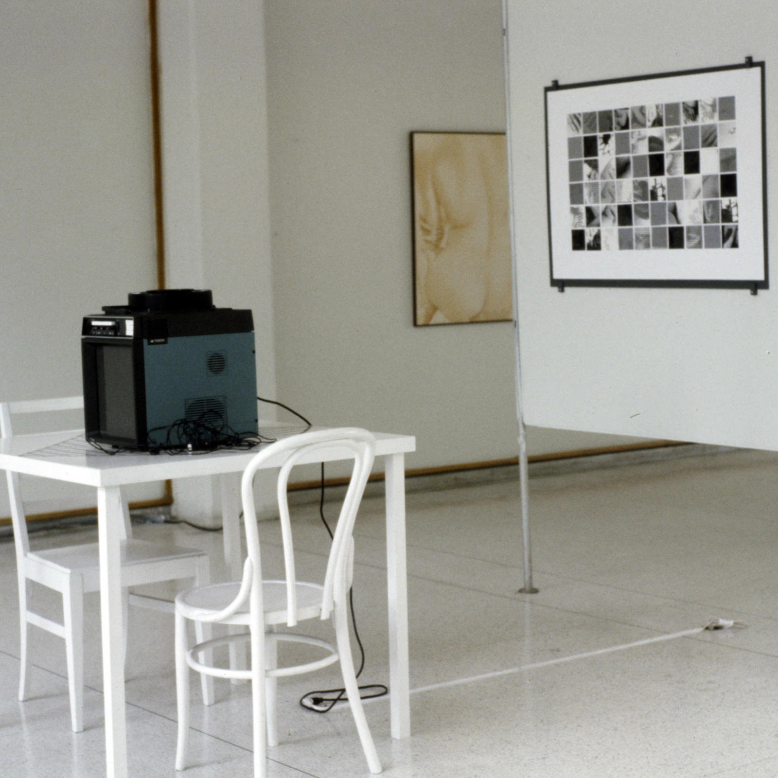 Private Screenings Exhibition, 1982, Memphis, Memphis Collect of Art, multimedia exhibition, photoslide 02