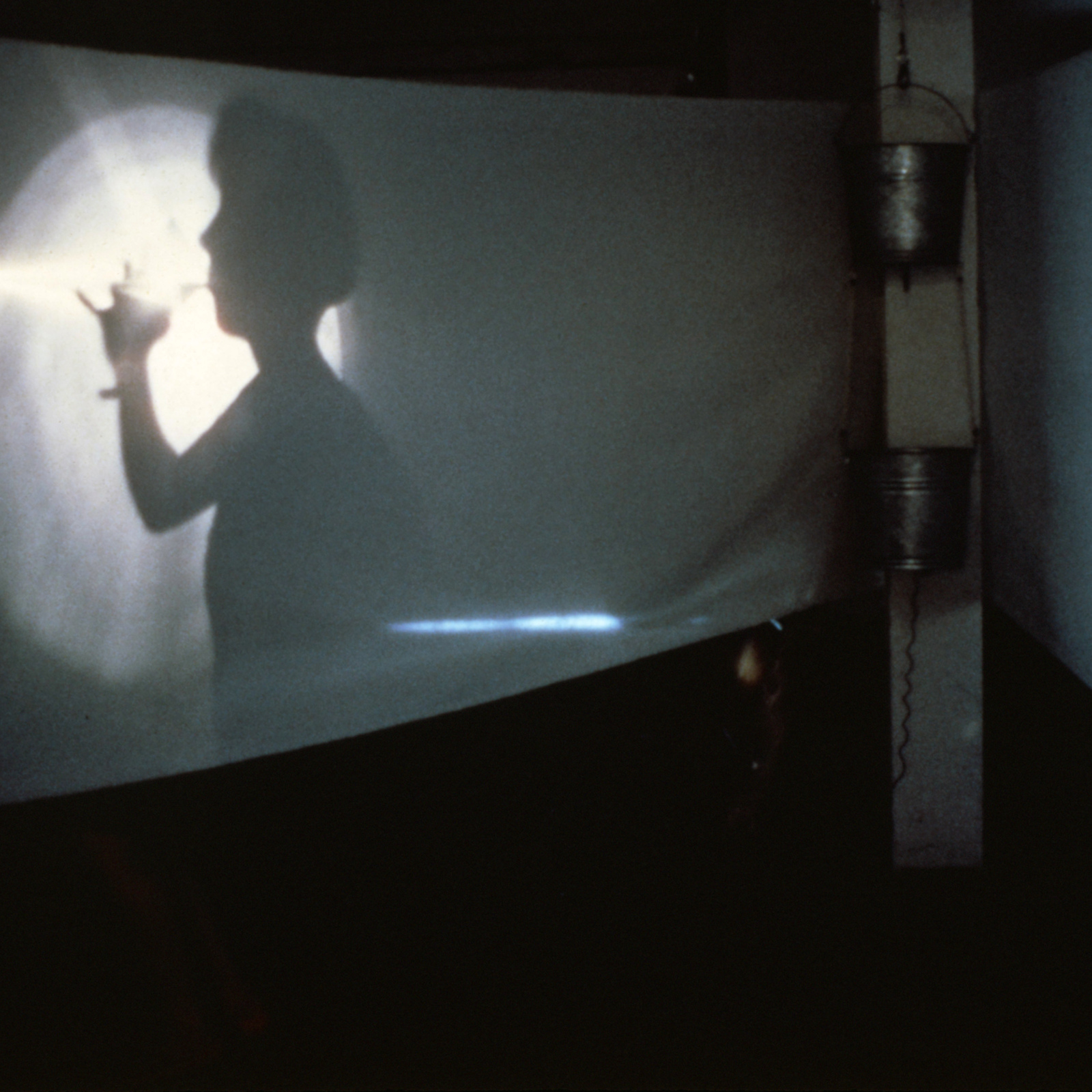 Support Measures, 1984, Chicago, Randolph Street Gallery, performance installation, photo slide 02