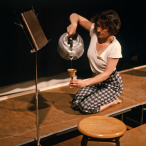 studies from continued flow or flood, 1984, multimedia performance, photo slide 08