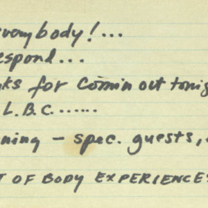 Lynn Book Covers, 1991, Chicago, Club Lower Links, club performance, notecards