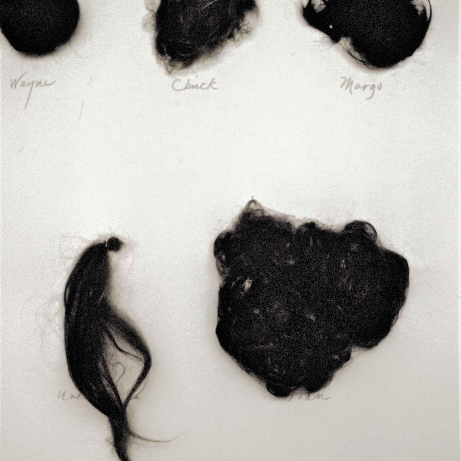 Hairpiece, 1980, Memphis, Memphis College of Art, exhibition installation, drawing 03