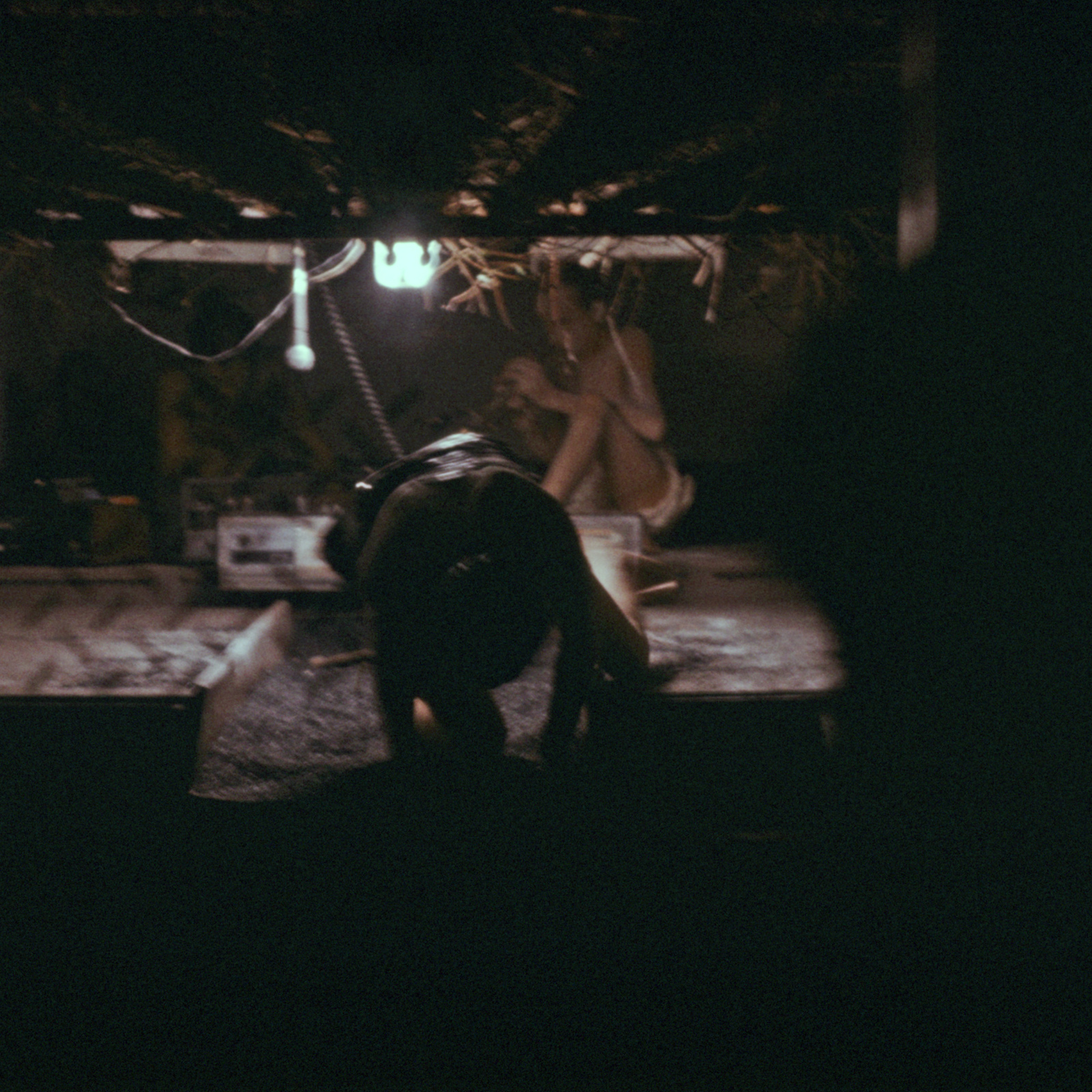 That Which is Below, 1980, Memphis, Up Front, performance installation, photo slide 05