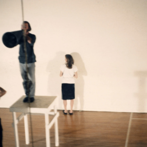 Local Distraction, 1983, Memphis, YMCA, multimedia performance, photo slide 04