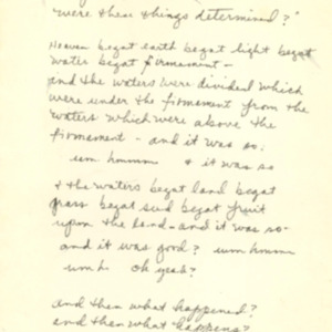 Because It's Round?, 1985, Chicago, MoMing Dance and Arts Center, multimedia performance, performance text