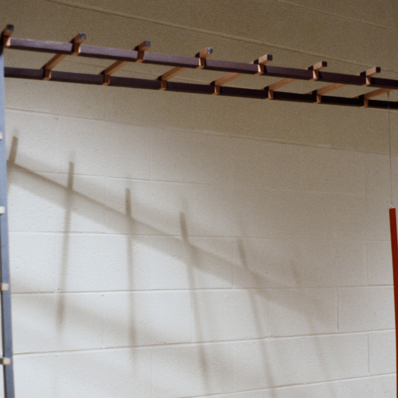 X Marks It exhibition, 1981, Memphis, Memphis College of Art, sculpture, photo slide 03