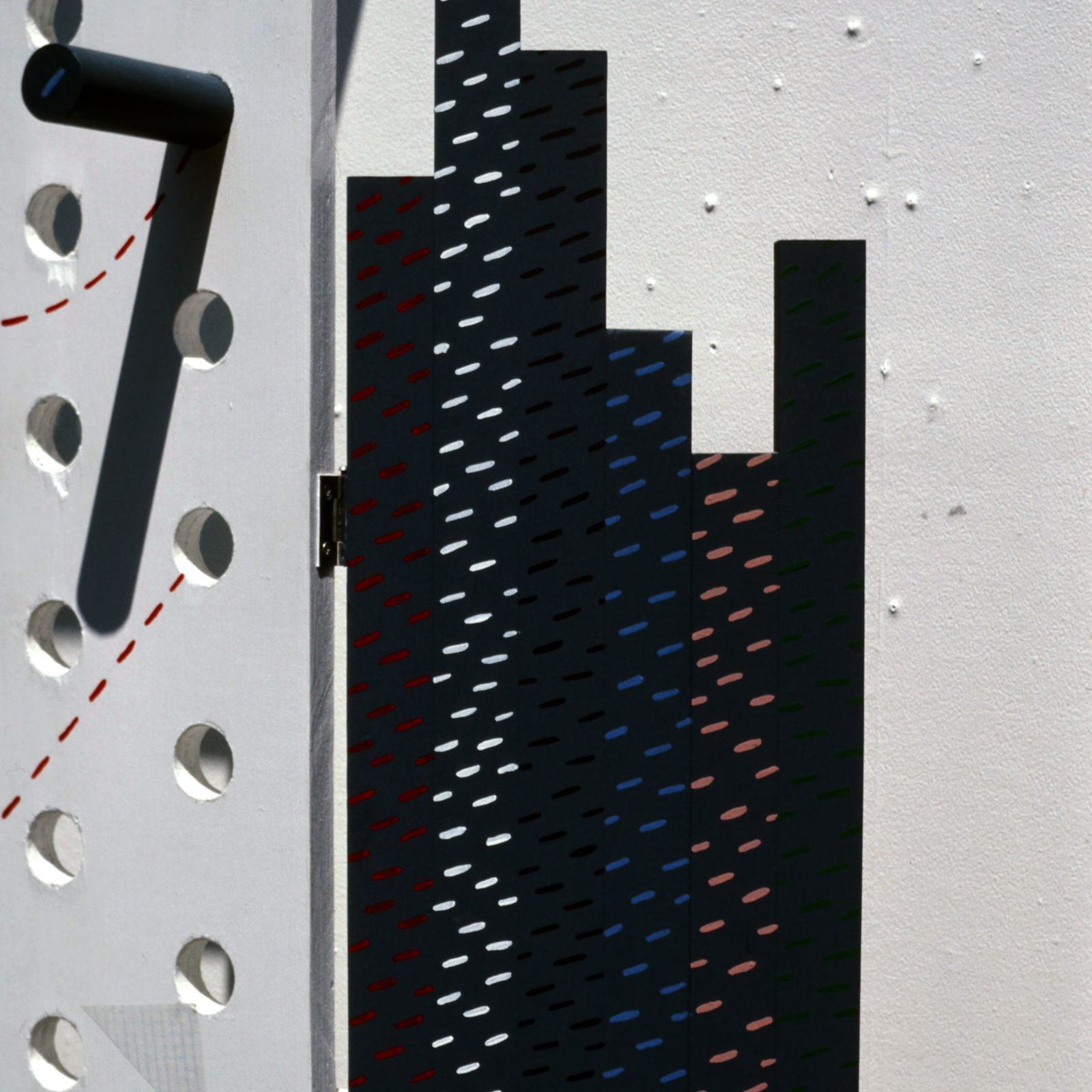 Game Test, 1981, Memphis, Memphis College of Art, sculpture, photo slide 03