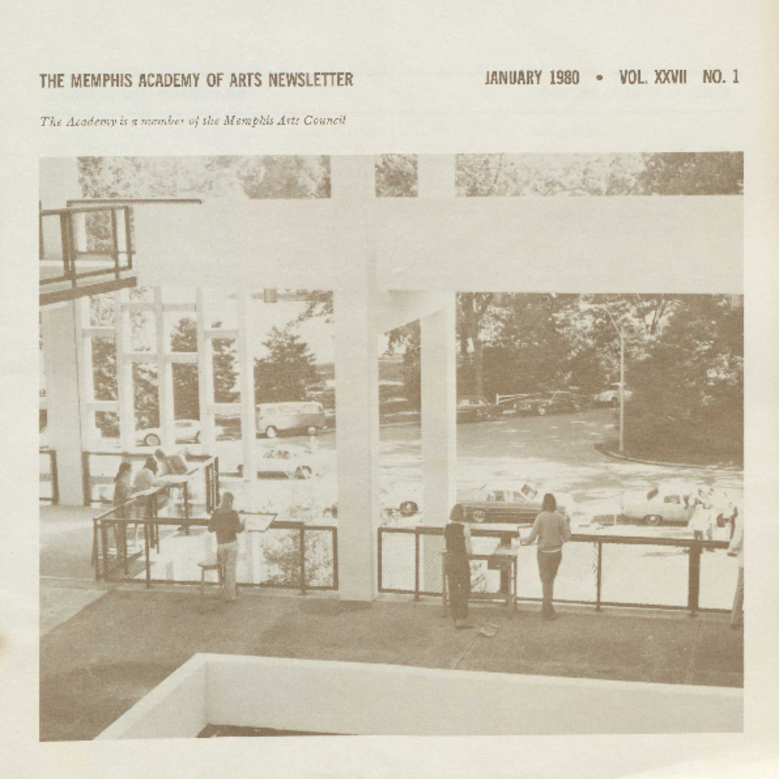 Early Works, Feature, 1980, Memphis, MAA, newsletter