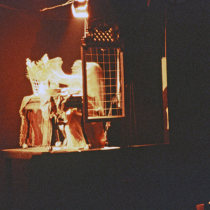 Standing In, 1987, Chicago, Beacon Street Theater, multimedia performance, photo slide 05