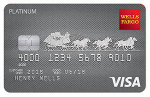 Wells Fargo Platinum card art