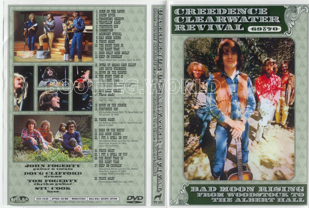 Ccr Dvd Bad Moon Rising Video Compilation Woodstock Live Tv Live Creedence Clearwater Revival Concert Dvd creedence clearwater revival concert dvd