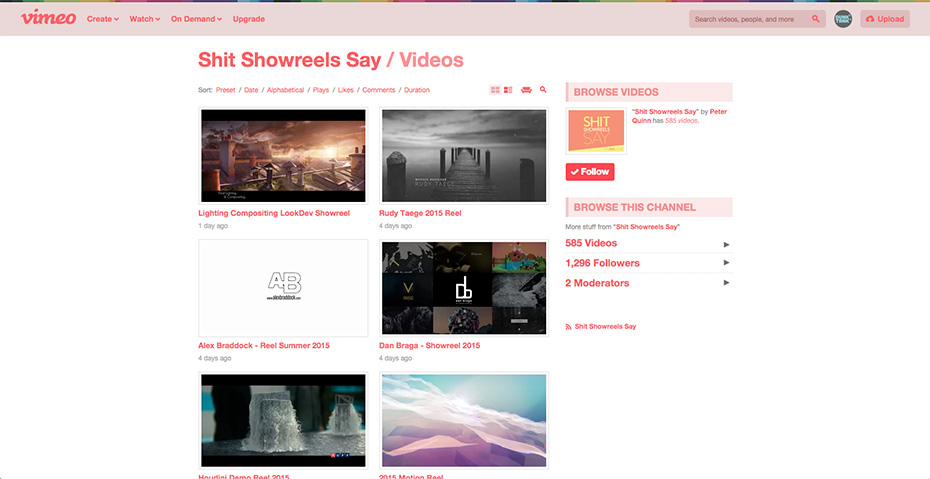 motion graphics inspiration