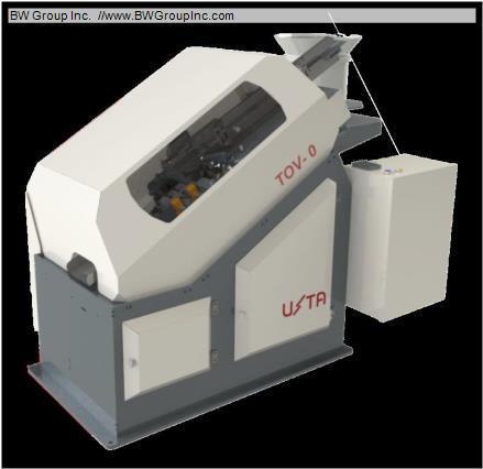 USTA Model TOV-3  - Threading Machines, Flat Die Thread Rollers, Automatic Feed