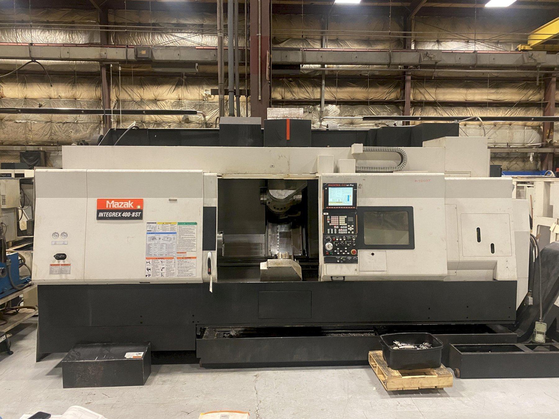 Mazak Integrex 400-IIIST CNC Turn/MIll Center