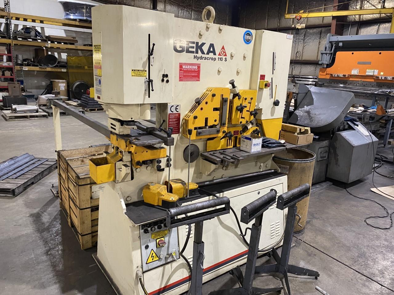GEKA HYDRACROP100 Ironworkers Machine Hub