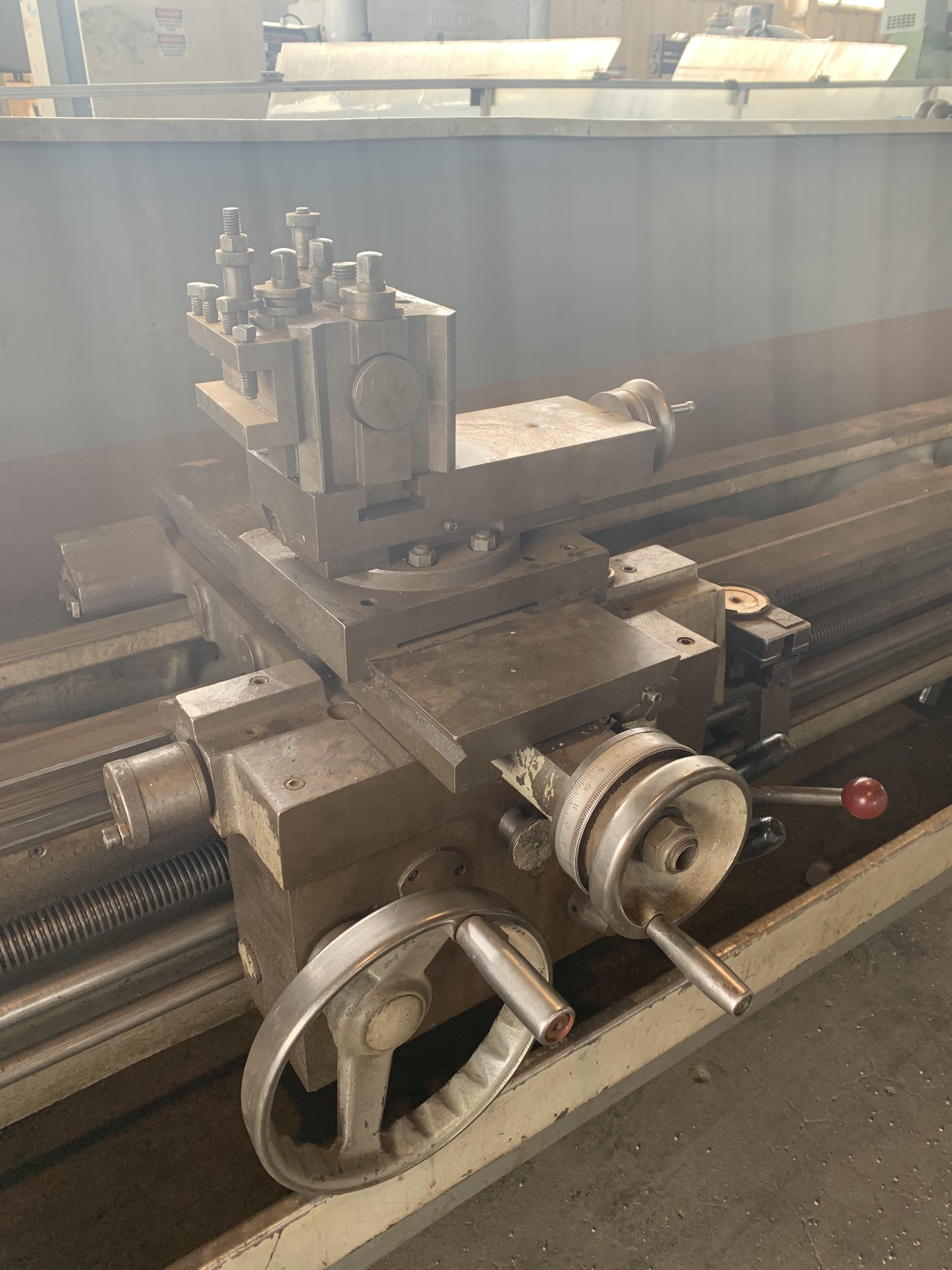 21″ CLAUSING COLCHESTER ENGINE LATHE STOCK 10815