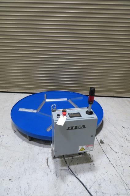 HFA Used 60" Turntable Box Fill System, 120V, Yr. 2015