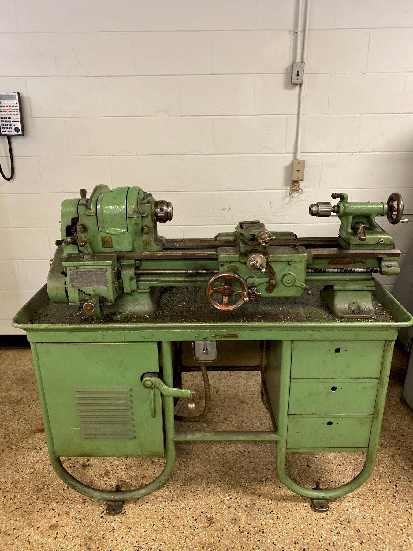 10″ South Bend Quick Change Gear Lathe, S/N 141580. AMC
