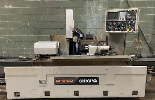 Shigiya GPS-30-100 CNC Cylindrical Grinder, Fanuc PowerMate, 11.8