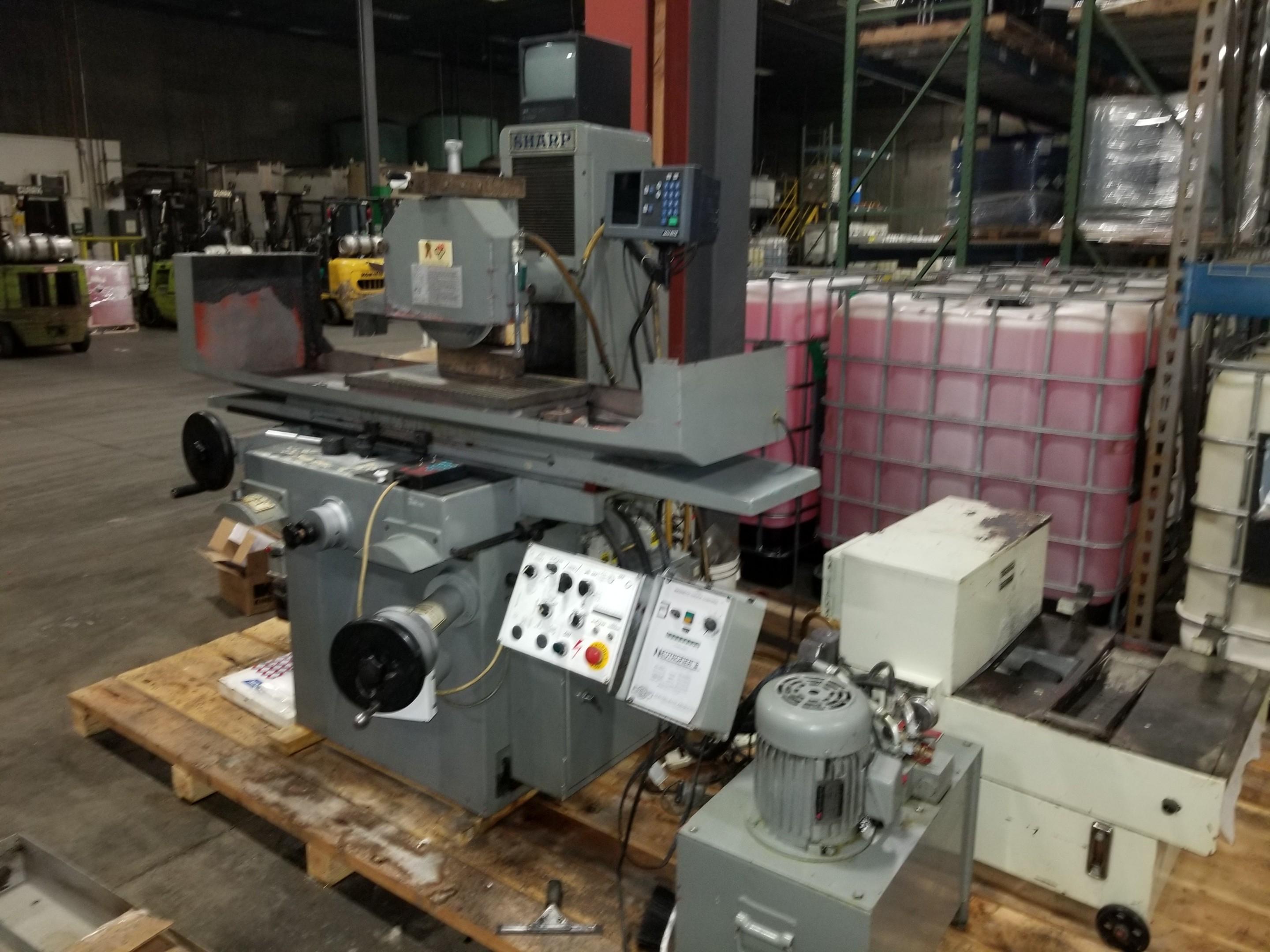 (1) Sharp Model SH 1124 Automatic Hydraulic Surface Grinder, New 1990’s