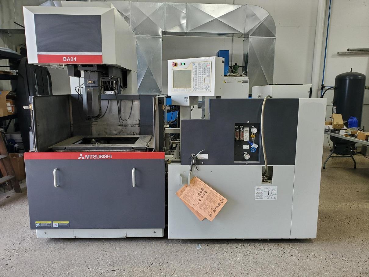 Mitsubishi BA24 CNC Wire EDM, V350II Control, 24