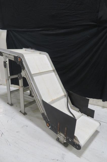 Dorner Used LPZ3201524 Single Conveyor, Horizontal-Incline-Horizontal, 220V, Yr. 2007