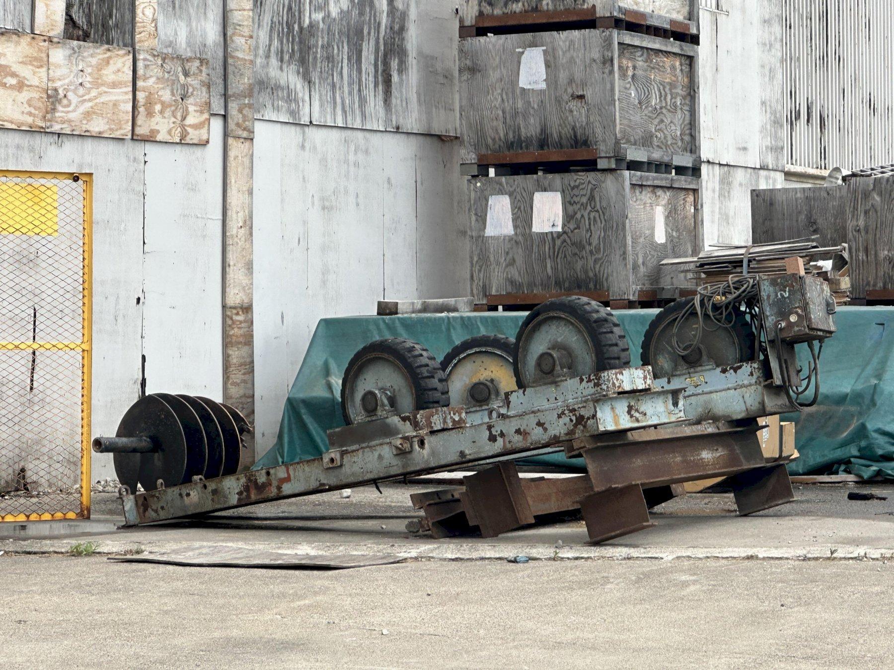 15 TON TURNCO POWERED TANK TURNING ROLLS: STOCK #11252