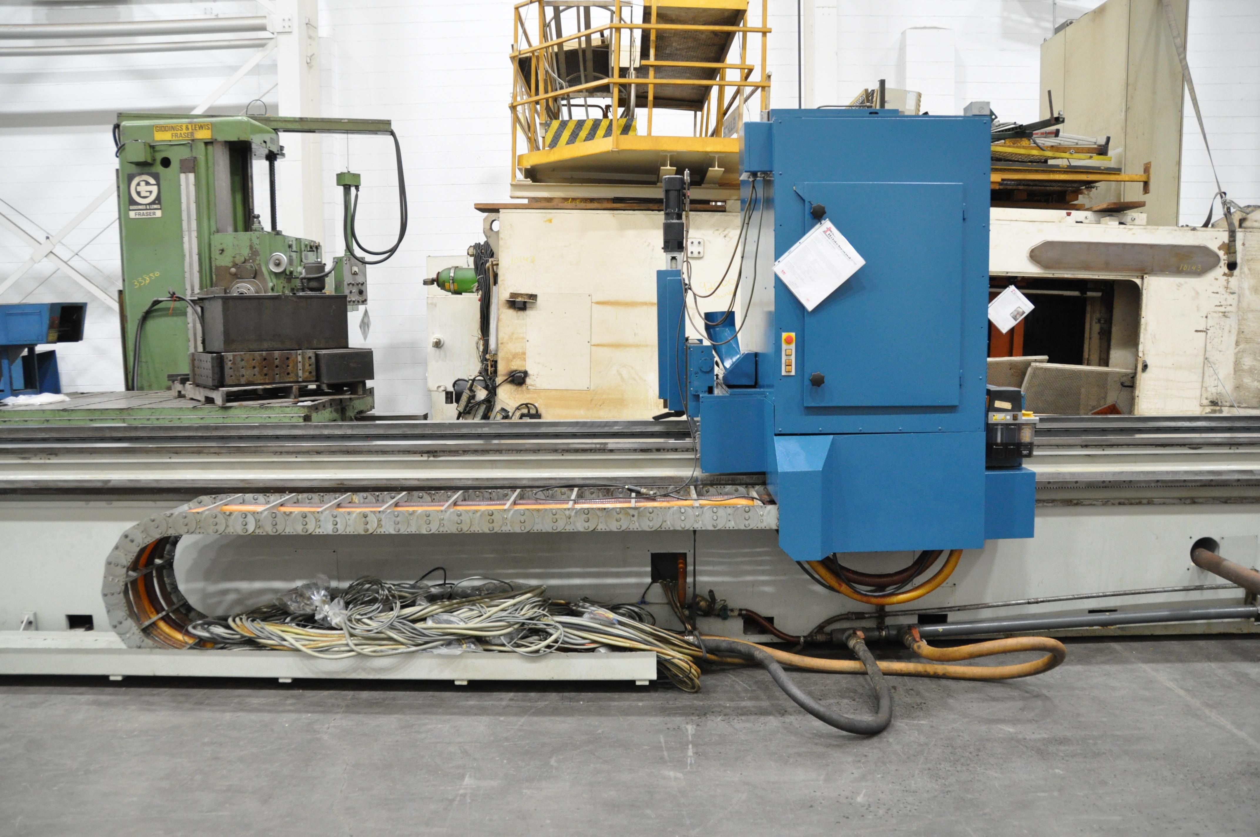 (1) Used Gockel Model G80P1 Long Bed Knife (Vertical HeadHorizontal