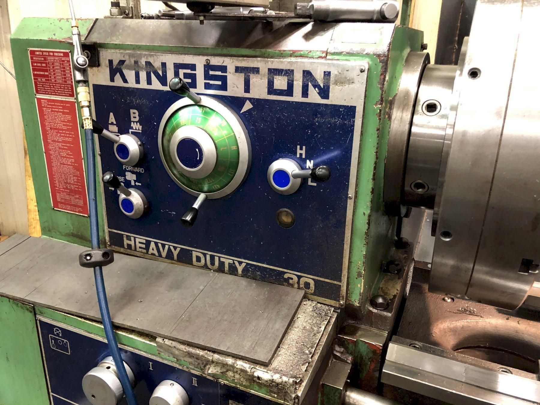 KINGSTON 30 X 120 Lathes, Engine Machine Hub